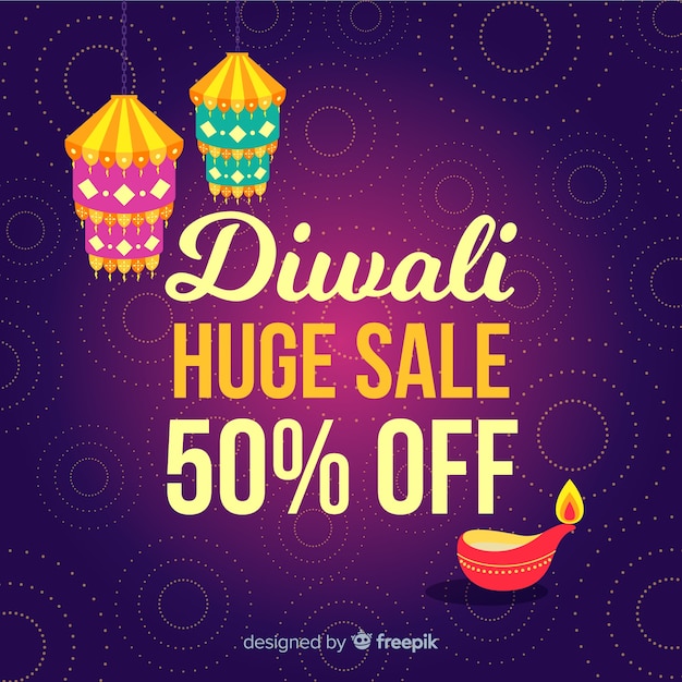 Fundo de venda de diwali