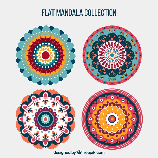 Fundo decorativo das mandalas