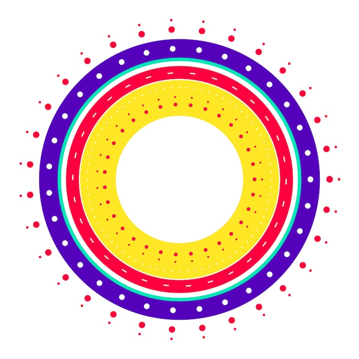 Vetor grátis fundo decorativo indiano de padrão de mandala de rangoli