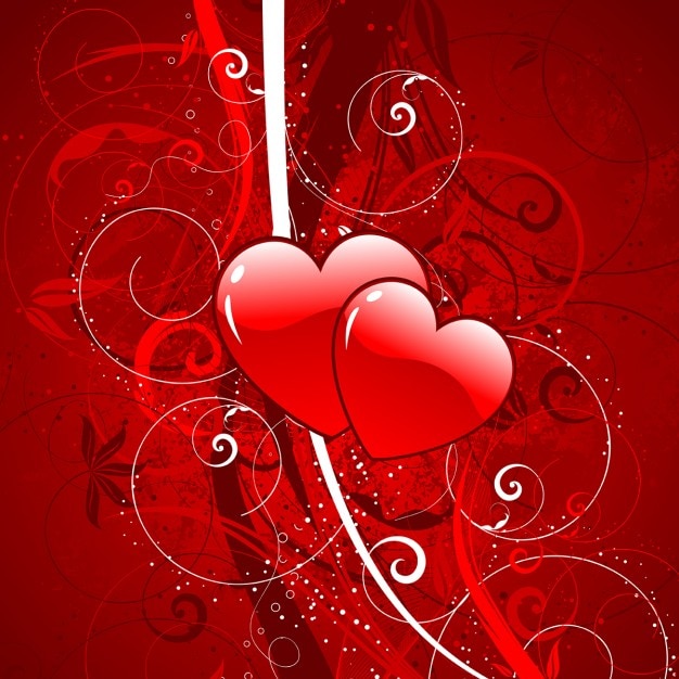 Fundo decorativo Valentines