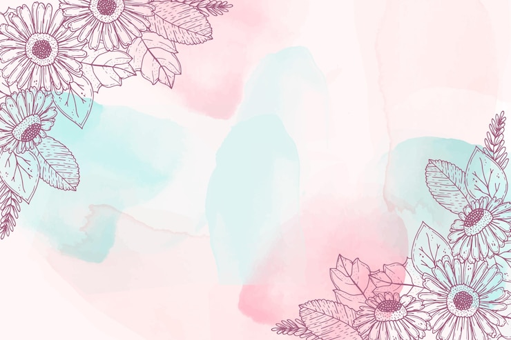 Vetor grátis fundo desenhado à mão em aquarela