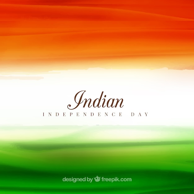 Vetor grátis fundo do dia da independência indiana