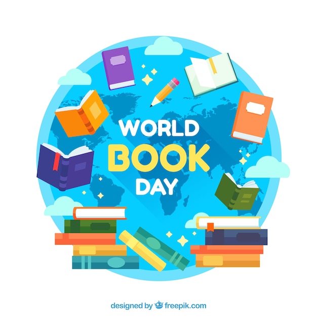 Fundo do dia do livro mundial