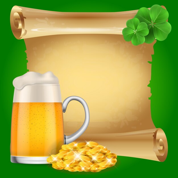 Fundo do dia do St. Patrick