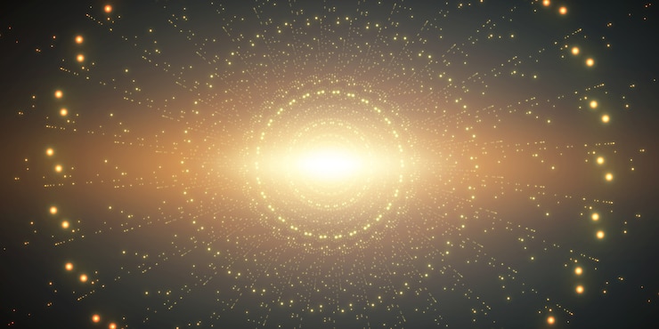 Vetor grátis fundo do espaço infinito.