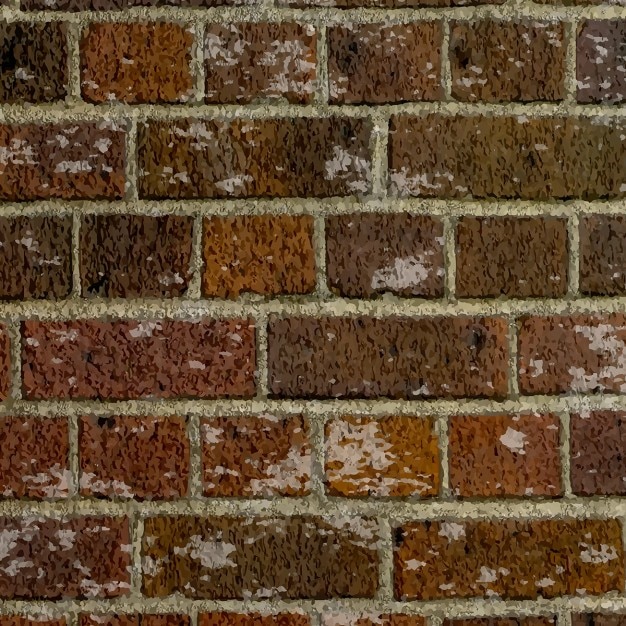 Vetor grátis fundo do estilo de grunge com textura da parede de tijolo