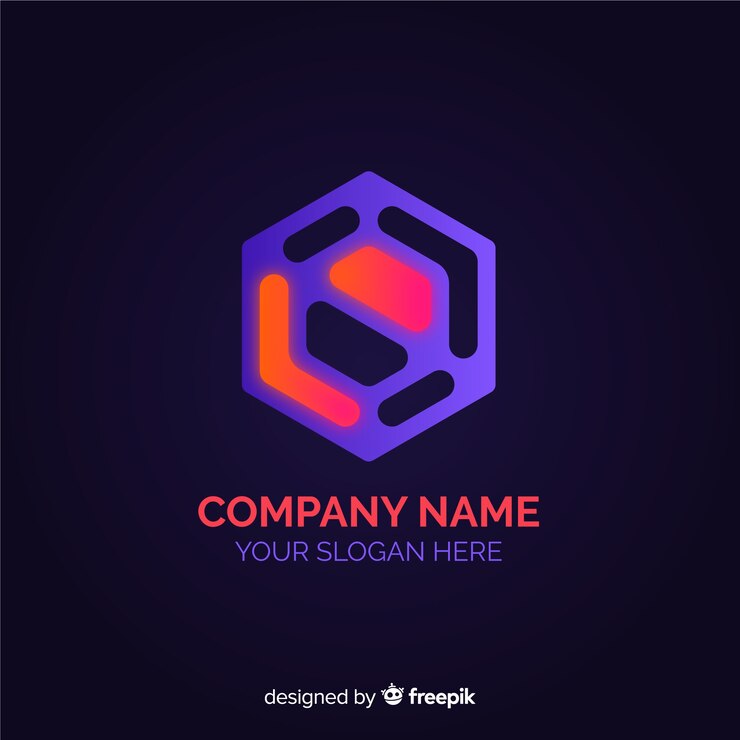 Vetor grátis fundo do logotipo de tecnologia