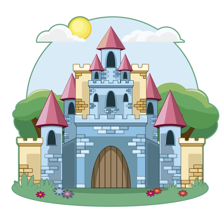 Fundo do projeto do castelo
