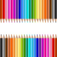 Fundo dos lotes de lápis de cor