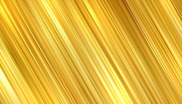 Fundo dourado premium com design de linhas de movimento