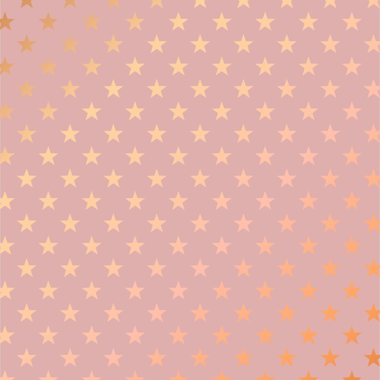 Vetor grátis fundo elegante com padrão de estrela em ouro rosa