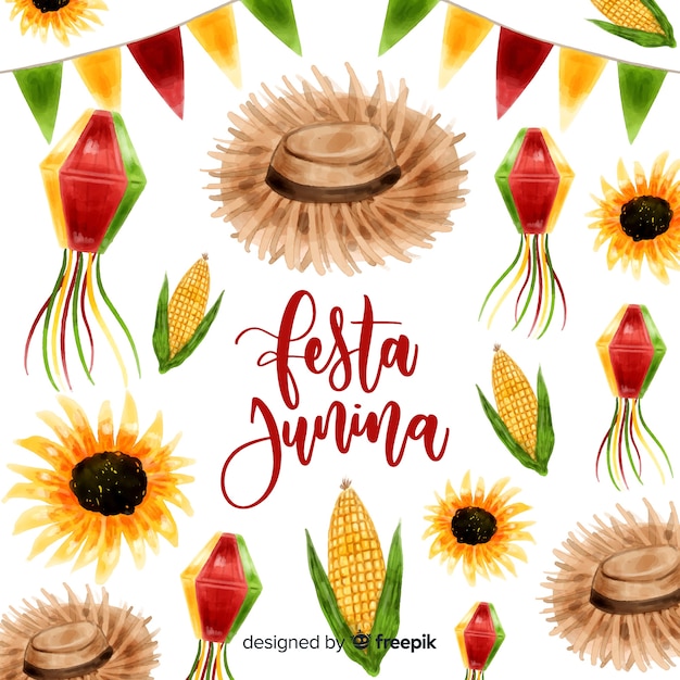 Fundo festa junina