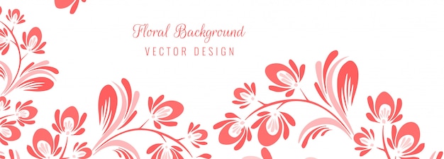 Fundo floral decorativo bonito