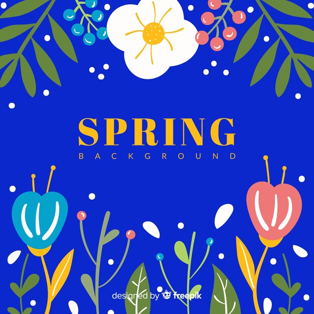 Fundo floral primavera