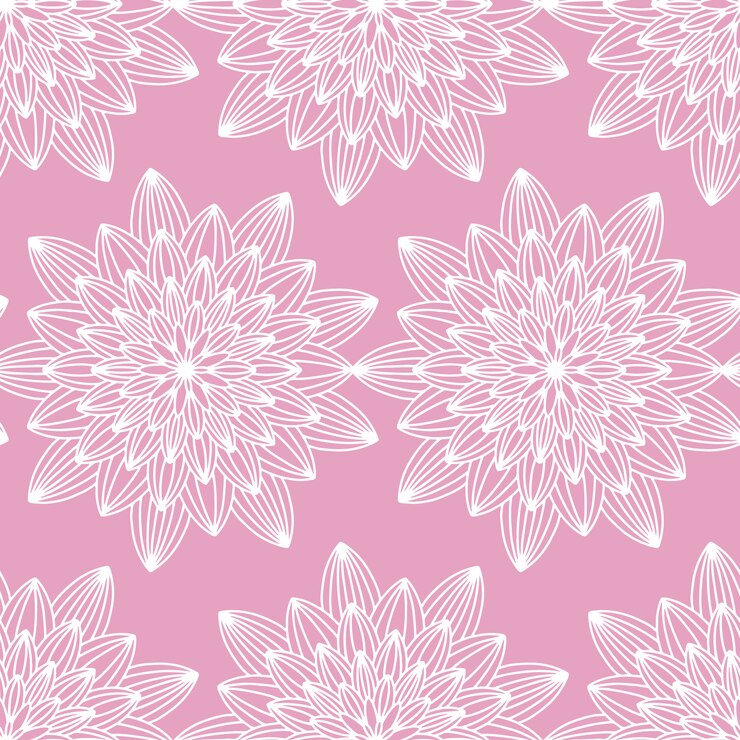 Vetor grátis fundo floral rosa