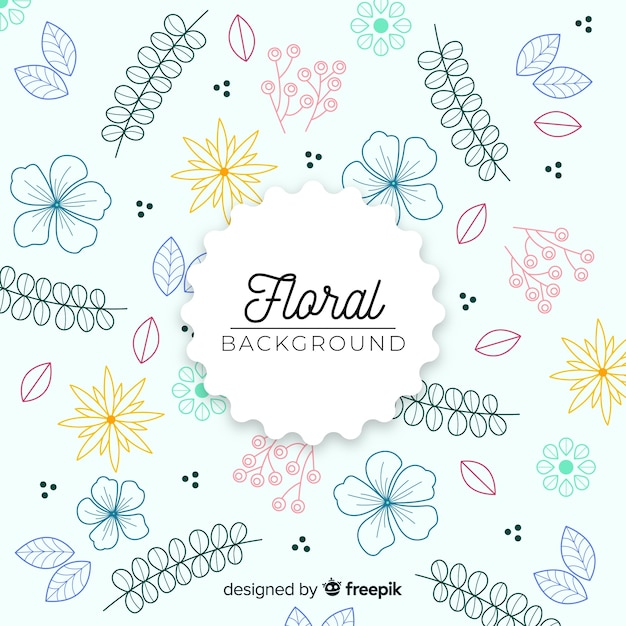 Fundo floral