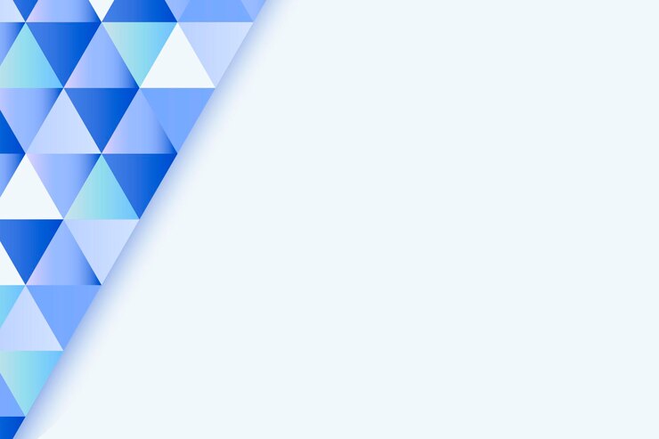 Vetor grátis fundo geométrico azul