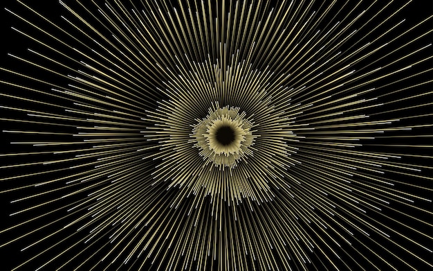 Vetor grátis fundo geométrico circular abstrato padrão de movimento centrado dinâmico starburst