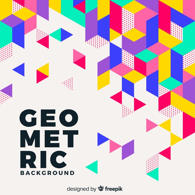 Vetor grátis fundo geométrico