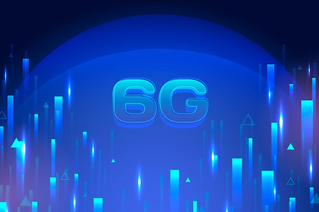 Vetor grátis fundo gradiente 6g