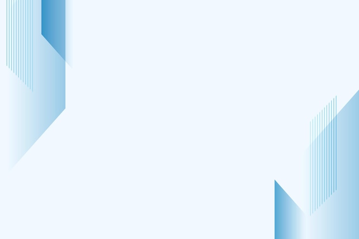 Vetor grátis fundo gradiente azul em branco para negócios