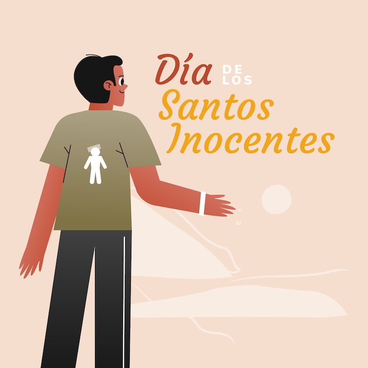 Vetor grátis fundo gradiente dia de los santos inocentes