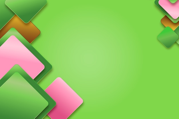 Vetor grátis fundo gradiente rosa e verde
