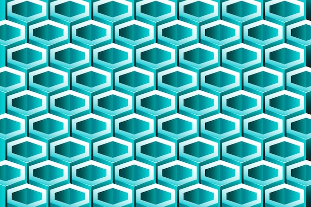 Fundo hexagonal gradiente