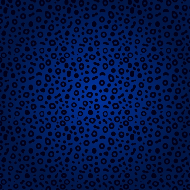 Vetor grátis fundo leopardo azul