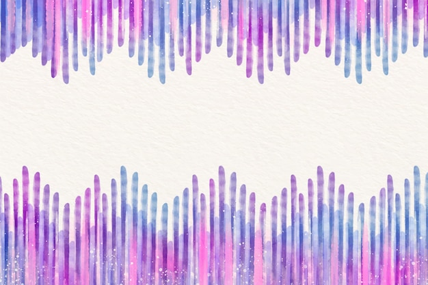 Fundo listrado roxo aquarela