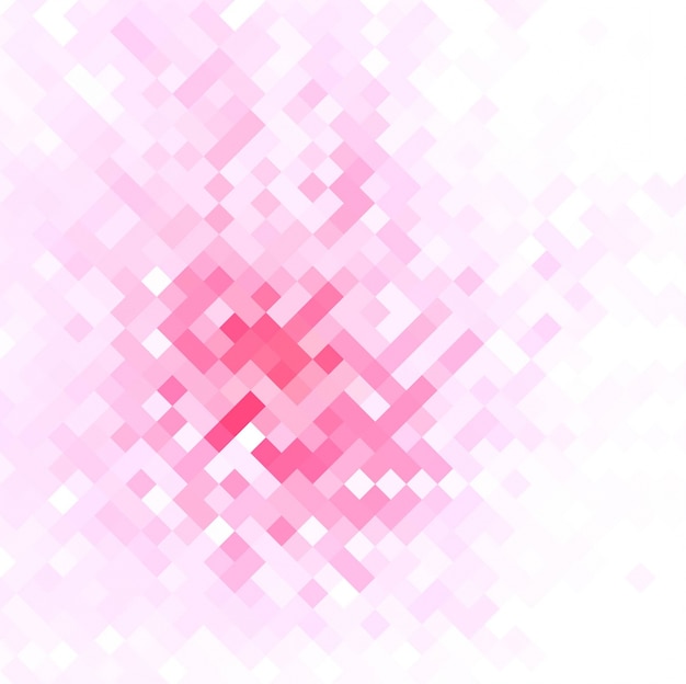 Vetor grátis fundo mosaico rosa