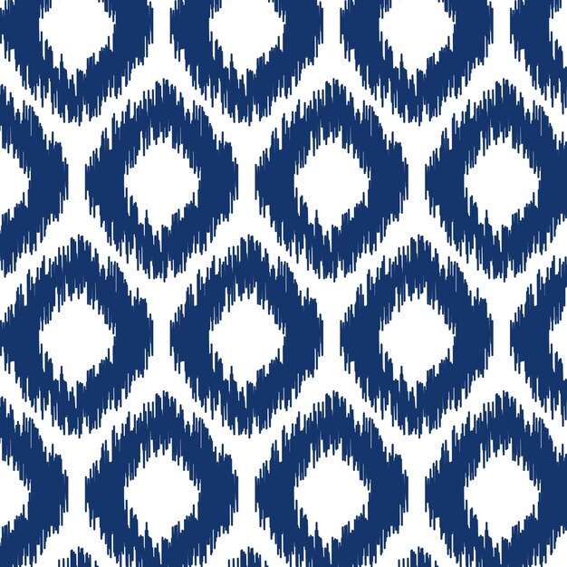Fundo padrão de estilo IKAT abstrato