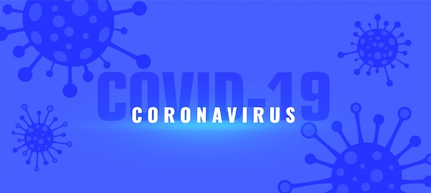 Fundo pandêmico de surto de coronavírus covid-19 com vírus