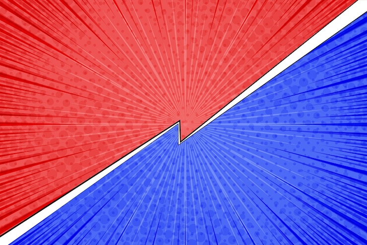 Vetor grátis fundo plano de estilo cômico