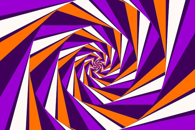 Fundo plano de ilusão de ótica