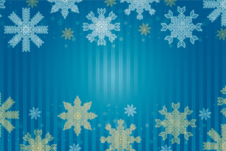 Vetor grátis fundo plano de inverno