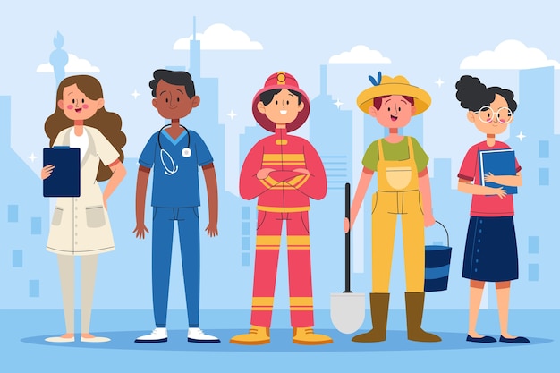 fundo plano para nós celebração do dia do trabalho