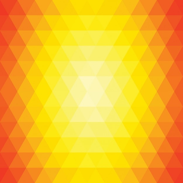 Vetor grátis fundo poligonal em tons amarelos