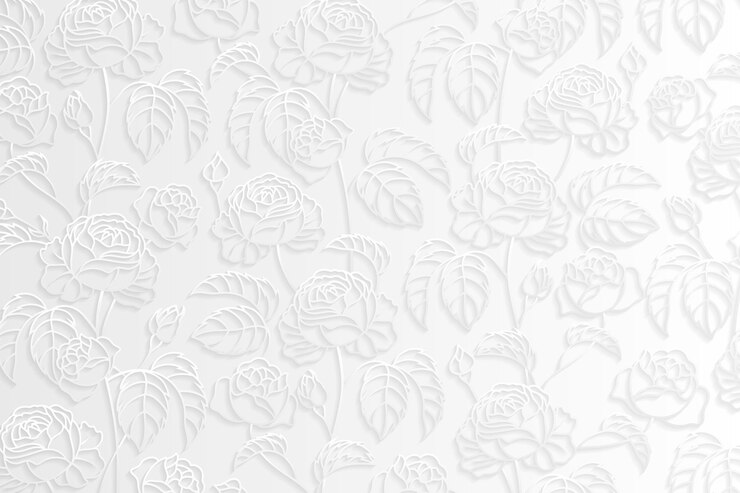 Vetor grátis fundo prateado com padrão floral