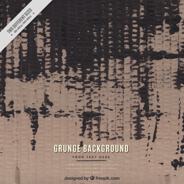 Vetor grátis fundo preto e marrom do grunge