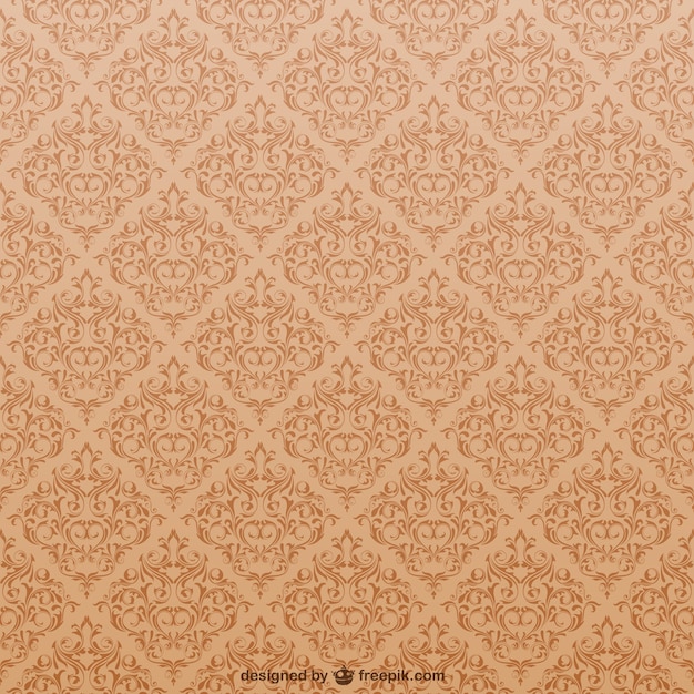 Fundo retro floral