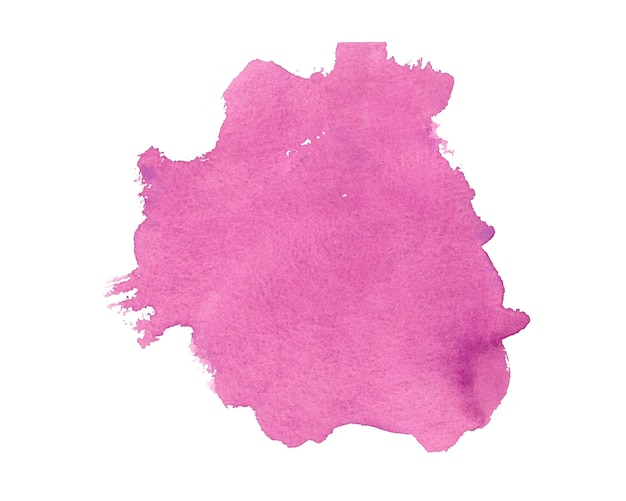 Fundo rosa abstrato com textura aquarela pintada à mão