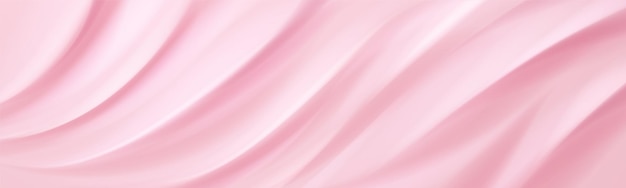 Fundo rosa de textura creme de gel de cosméticos