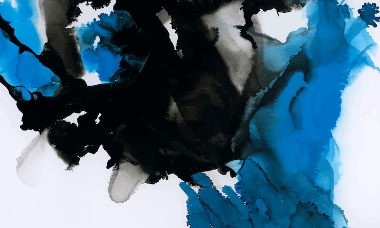 Vetor grátis fundo texturizado aquarela tinta colorida