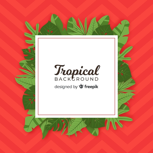 Fundo tropical