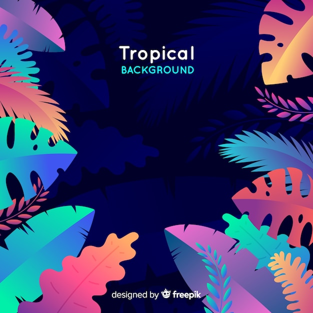 Fundo tropical