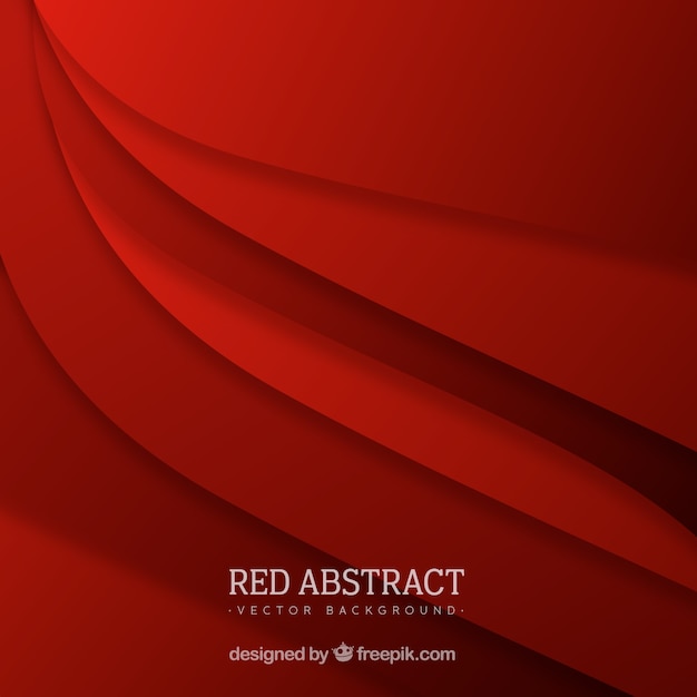 Fundo vermelho em estilo abstrato