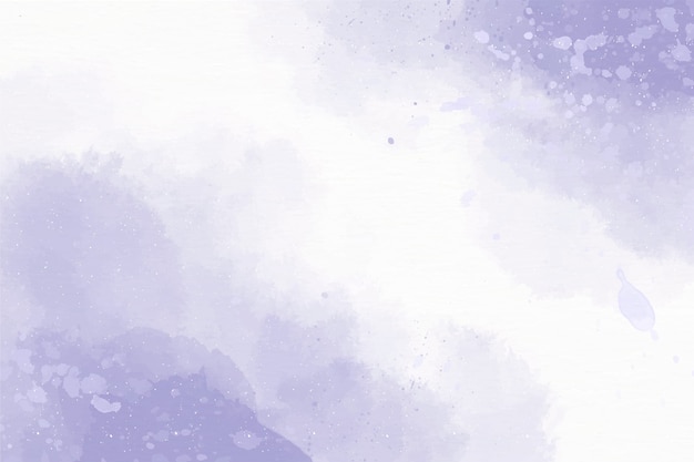 Fundo violeta e branco aquarela