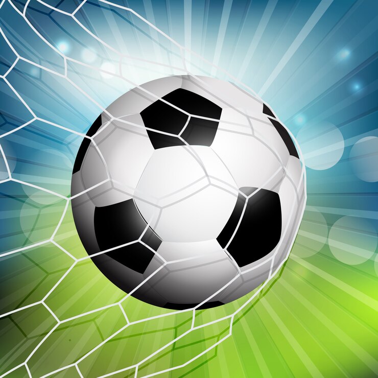 Vetor grátis gol no futebol