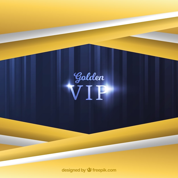 Golden vip abstract background